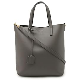 Yves Saint Laurent-Yves Saint Laurent Toy Tote Bag-Brown