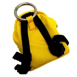 Balenciaga-Balenciaga Yellow Backpack-style Keychain-Yellow