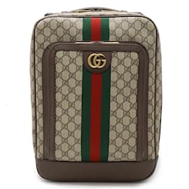 Gucci-GUCCI Ophidia GG Medium Backpack-Red,Beige,Green