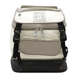 Chanel-Chanel Sport Line Mini Rucksack-Brown,Black,Cream