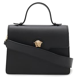 Versace-Versace Medusa Handbag-Black