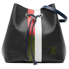 Louis Vuitton-Louis Vuitton Black Epi NeoNoe MM-Black