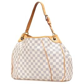 Louis Vuitton-Louis Vuitton White Damier Azur Galliera PM-White