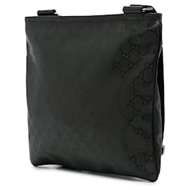 Gucci-Gucci Black GG Imprime Crossbody-Black