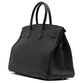 Hermès-Hermès Black Togo Birkin Retourne 35-Black