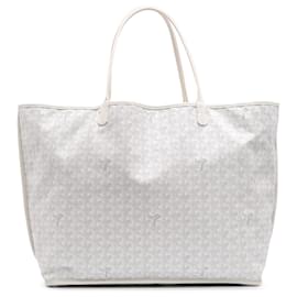 Goyard-Goyard White Goyardine Reversible Anjou GM-White