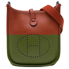Hermès-Hermès Brown Taurillon Clemence Evelyne I TPM-Brown