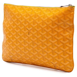 Goyard-Goyard Yellow Goyardine Senat MM-Yellow