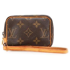 Louis Vuitton-Louis Vuitton Brown Monogram Trousse Wapity-Brown