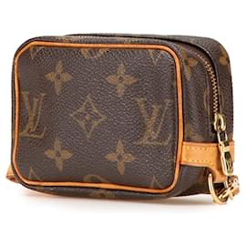 Louis Vuitton-Louis Vuitton Brown Monogram Trousse Wapity-Brown