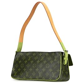 Louis Vuitton-Louis Vuitton Brown Monogram Viva Cite MM-Brown