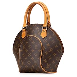 Louis Vuitton-Louis Vuitton Brown Monogram Ellipse PM-Brown