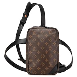 Louis Vuitton-Louis Vuitton Brown Monogram Solar Ray Utility Side Bag-Brown