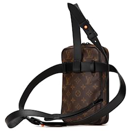 Louis Vuitton-Louis Vuitton Brown Monogram Solar Ray Utility Side Bag-Brown
