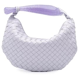 Bottega Veneta-Bottega Veneta Purple Limited Edition Murano Glass Lambskin Intrecciato Sardine-Purple