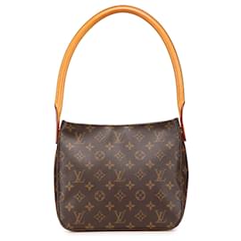 Louis Vuitton-Louis Vuitton Brown Monogram Looping MM-Brown