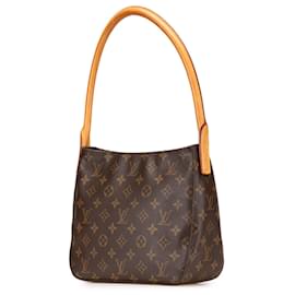 Louis Vuitton-Louis Vuitton Brown Monogram Looping MM-Brown