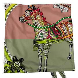 Hermès-Hermes Petite H Pouch Horse-Pink