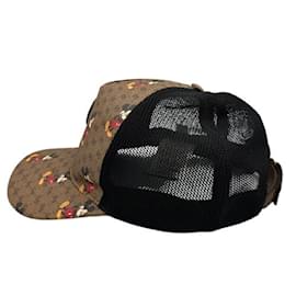 Gucci-GUCCI Mickey Mouse Baseball Cap-Brown