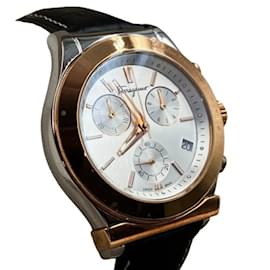 Salvatore Ferragamo-Salvatore Ferragamo Men's Chrono Quartz Wristwatch-Other