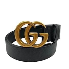 Gucci-GUCCI Interlocking G Belt 406831-Black