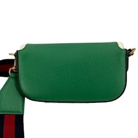 Gucci-Gucci x Adidas Green Shoulder Bag-Green