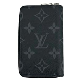 Louis Vuitton-Louis Vuitton Monogram Eclipse Zippy Coin Purse-Monogram