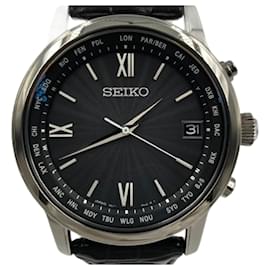 Seiko-Seiko Brightz Solar Radio Quartz Wristwatch-Other