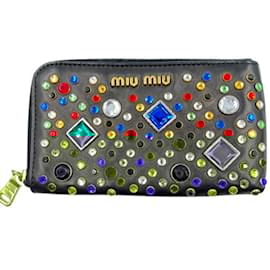 Miu Miu-Miu Miu Pouch Beads Black-Black,Multiple colors