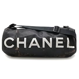 Chanel-Chanel Sport Line Coco Mark Shoulder Bag-Black,White
