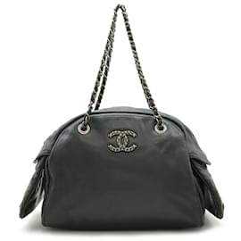 Chanel-Chanel Coco Mark Shoulder Bag-Brown