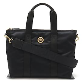 Versace-Versace Medusa Tote Bag-Black