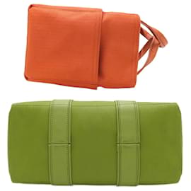 Hermès-Hermes Acapulco PM Handbag-Orange