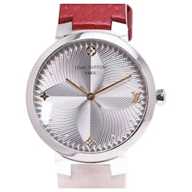 Louis Vuitton-Louis Vuitton Tambour QA015Z Women's Wristwatch-Other