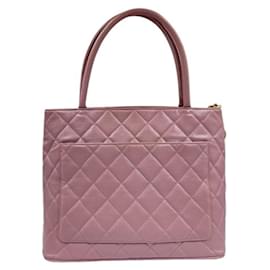 Chanel-Chanel Reprint Tote in Light Purple Caviar Skin-Purple