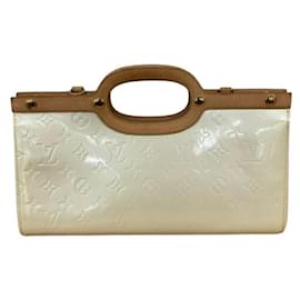 Louis Vuitton-Louis Vuitton M91374 Vernis Roxbury Drive Handbag-Yellow