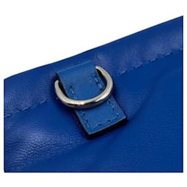 Hermès-Hermes Blue Clutch Bag-Blue