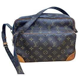 Louis Vuitton-Louis Vuitton Monogram Nile Shoulder Bag-Brown