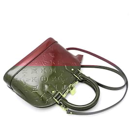 Louis Vuitton-Louis Vuitton Vernis Alma BB Handbag-Red