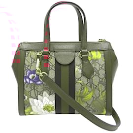 Gucci-Gucci GG Flora Ophidia Small Women's Tote Bag-Red,Multiple colors