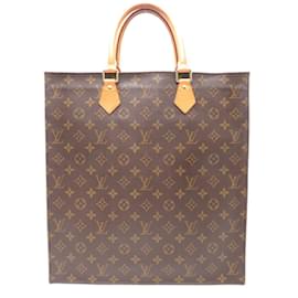 Louis Vuitton-Louis Vuitton Sac Plat Women's Handbag-Brown,Monogram