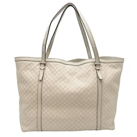 Gucci-Gucci Guccissima Women's Tote Bag-White
