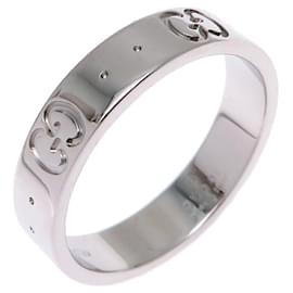 Gucci-Gucci Icon Women's Band Ring in 18K White Gold-Other