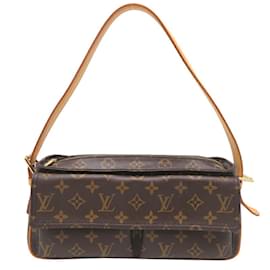 Louis Vuitton-Louis Vuitton Viva Cite MM Women's Shoulder Bag-Brown,Monogram