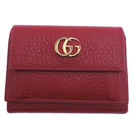 Gucci-Gucci Mini Compact Wallet-Red
