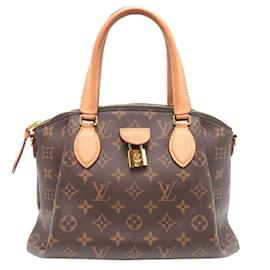 Louis Vuitton-Louis Vuitton Rivoire PM Handbag-Brown,Monogram