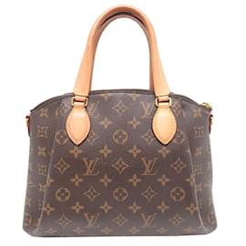 Louis Vuitton-Louis Vuitton Rivoire PM Handbag-Brown,Monogram