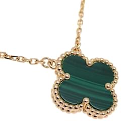 Van Cleef & Arpels-Van Cleef & Arpels Alhambra Malachite Necklace-Other