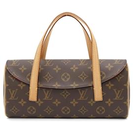 Louis Vuitton-Louis Vuitton Monogram Sonatine Handbag-Red
