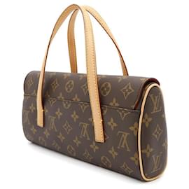 Louis Vuitton-Louis Vuitton Monogram Sonatine Handbag-Red